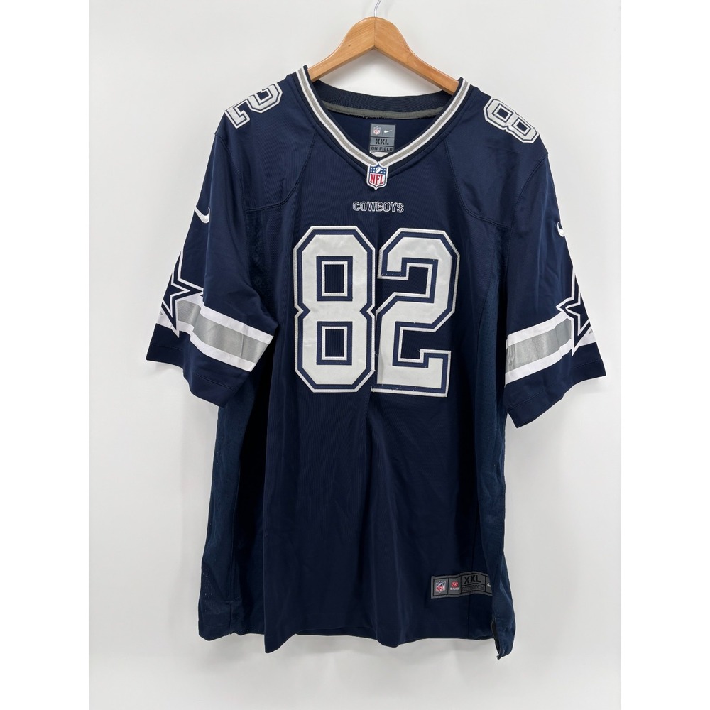 Dallas Cowboys Nike On Field Football Jersey Men's Blue Jason Witten #82 2XL